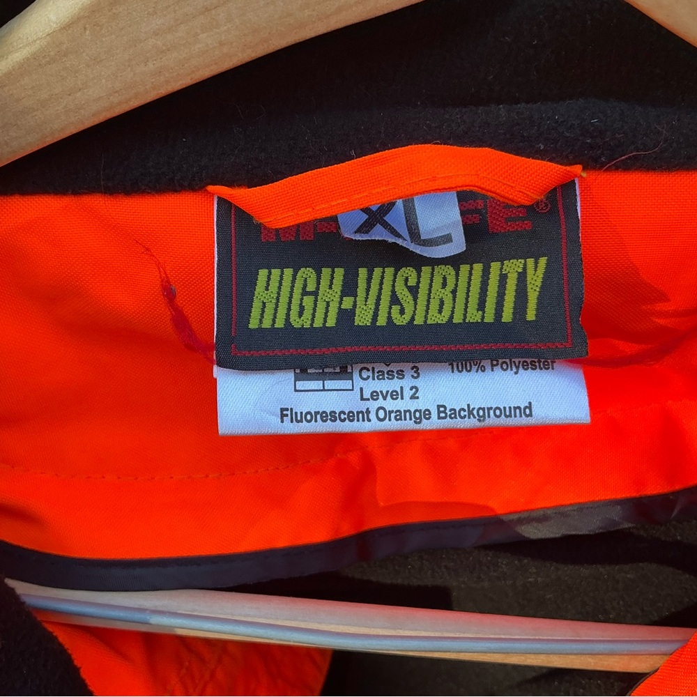 Hi-Visability Jacket With Hog Patch, - image 4